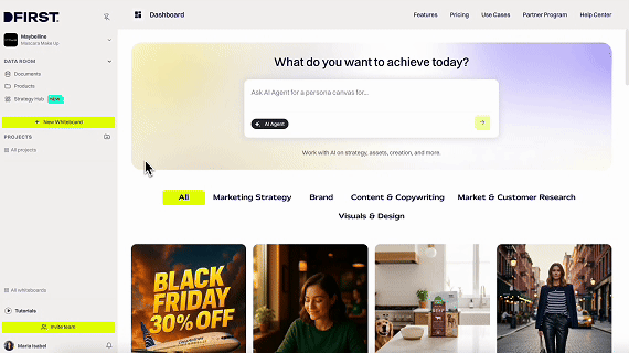 DFIRST Strategy Hub — From brief to campaign plan