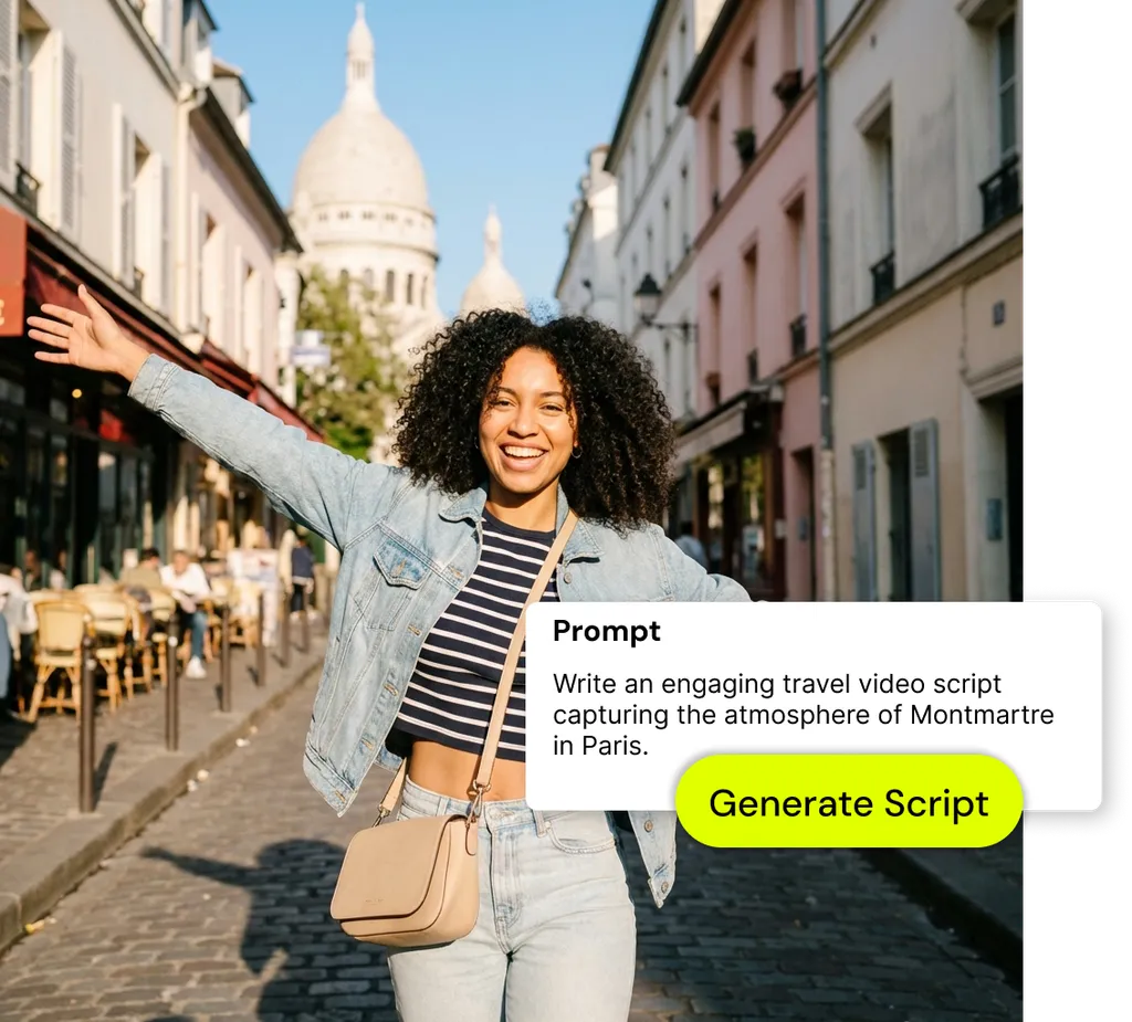 Script Generation Demo - Montmartre Paris