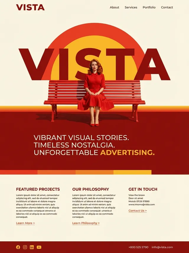 Website mockup