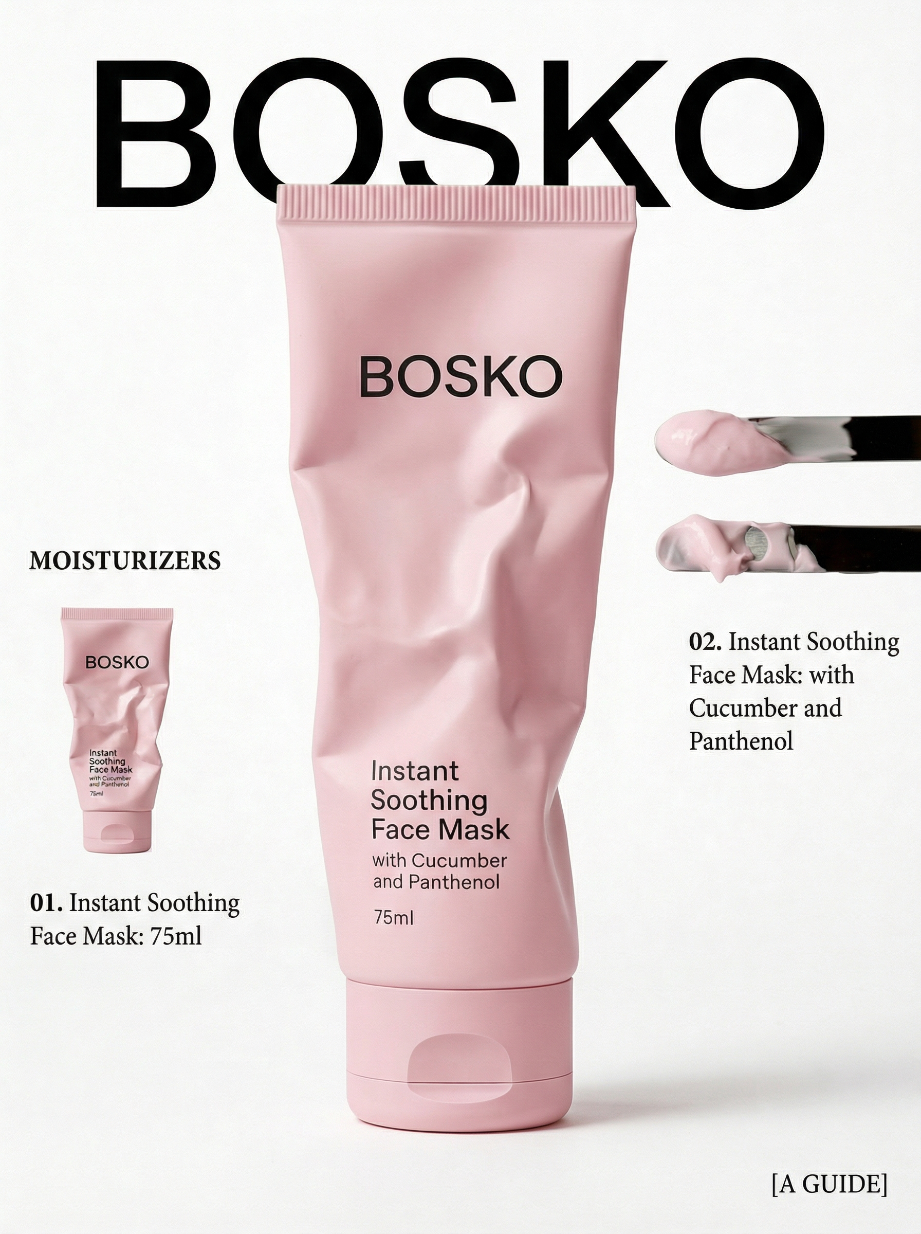 AI-generated Bosko product showcase guide